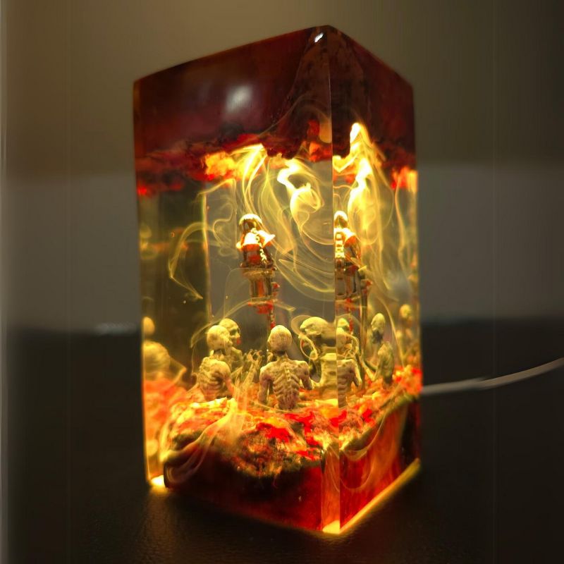 BB Handmade Resin Lamp