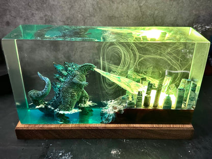 GZ Monster resin lamp