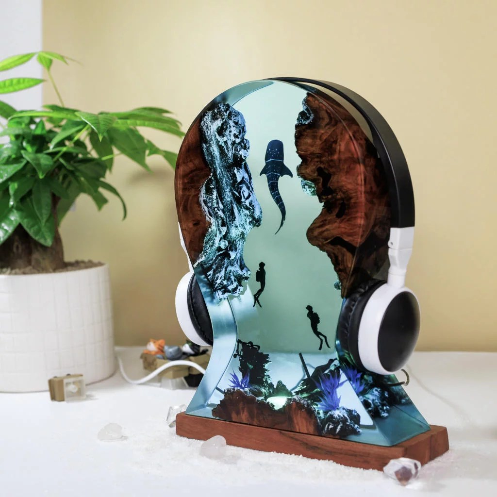 Deep Sea Diver Headphone Stand