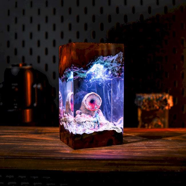 Custom resin product