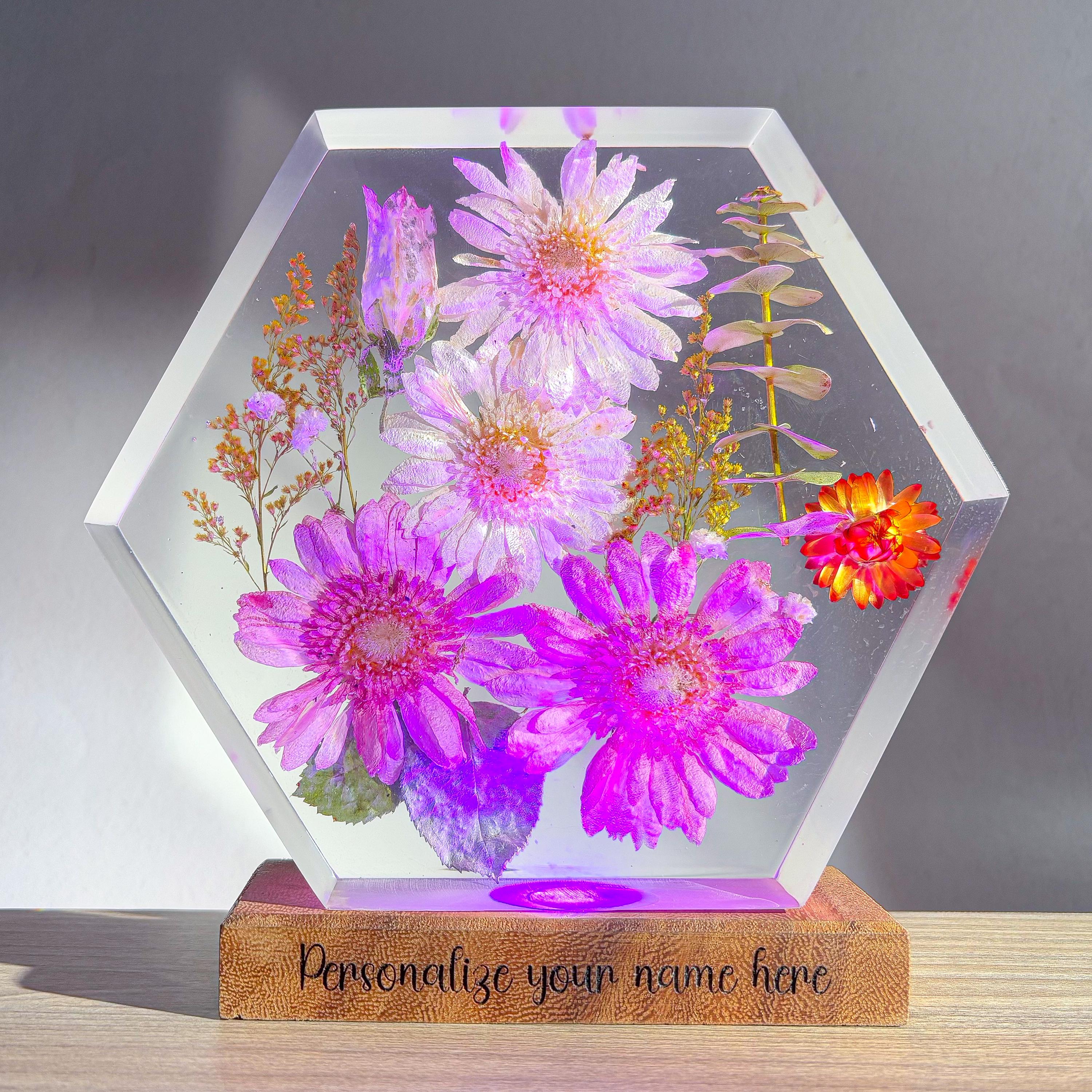 Spring Garden Resin Lamp