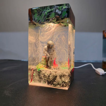 BB Handmade Resin Lamp