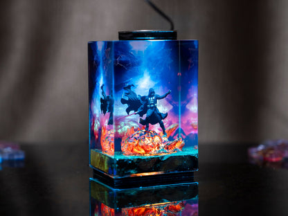 DV resin wood lamp