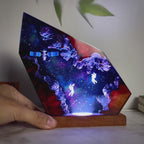 Space Station Spacewalk Resin Lamp